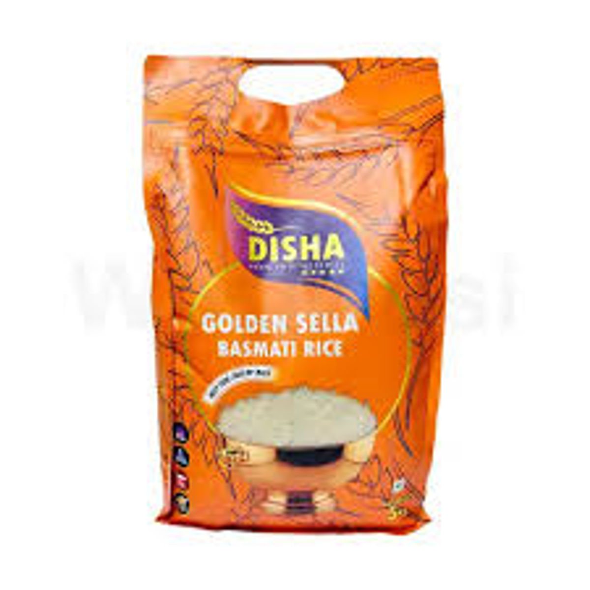 Disha Golden Sella Rice 5Kg - Buy Rice & Grains Online UK | 3SIEE Foods