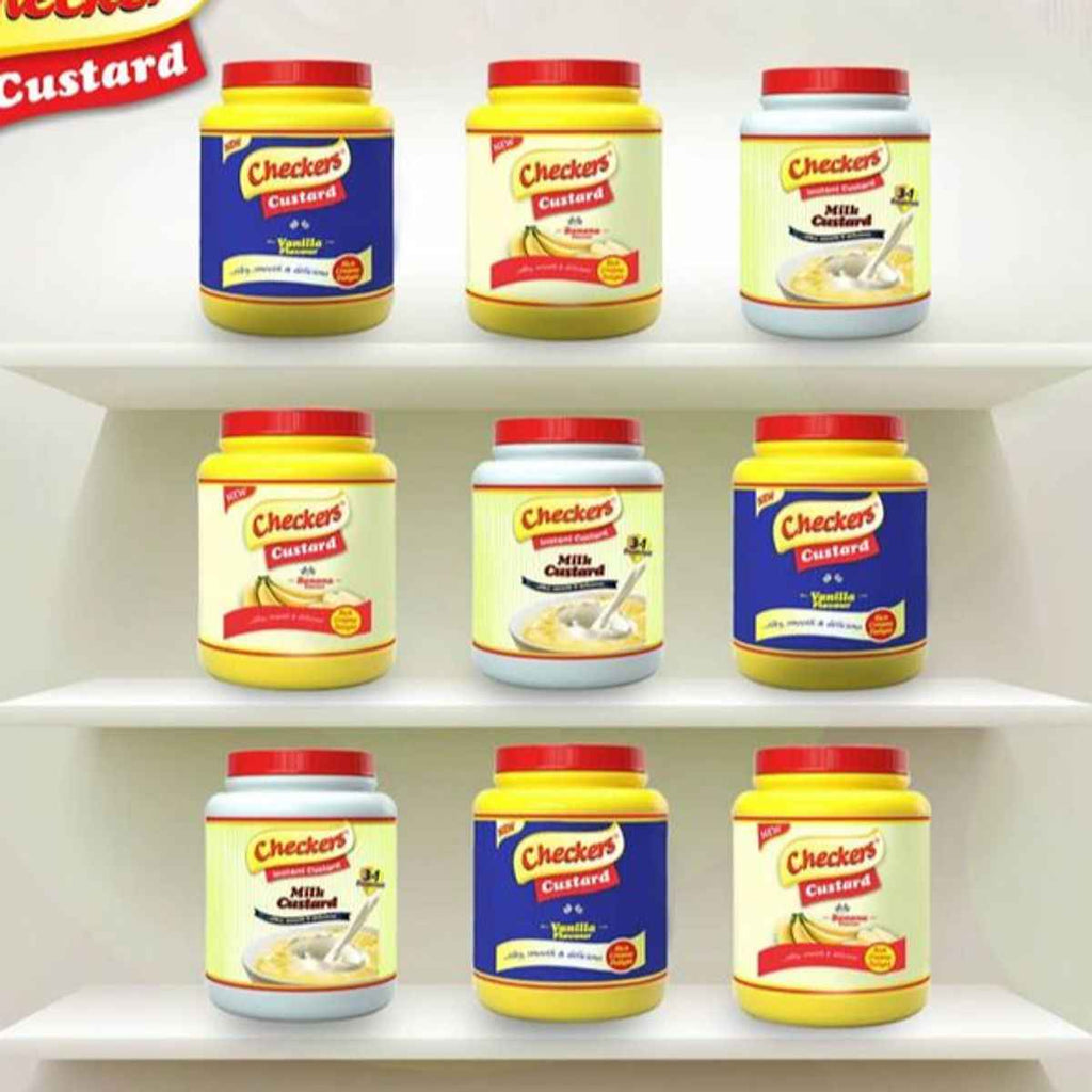 Checkers Vanilla Custard - 3SIEE Foods