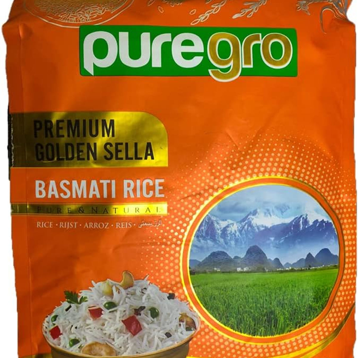 Puregro Basmati Rice - 5kg - Buy Rice & Grains Online UK | 3SIEE Foods
