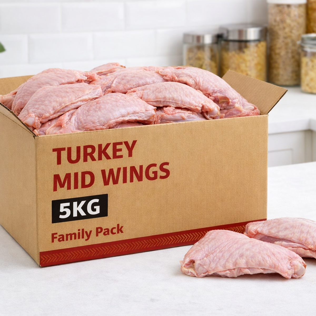 Frozen Turkey Mid Wings - Buy Frozen meat, Fish & Poultry Online UK | 3SIEE Foods
