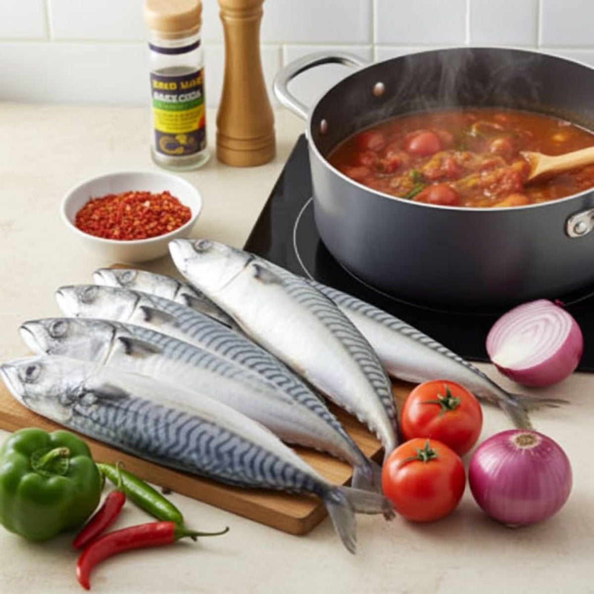 Frozen Mackerel Fish (400-600) - Buy Frozen meat, Fish & Poultry Online UK | 3SIEE Foods