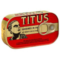 Titus Sardines product pack from 3SIEE Foods UK