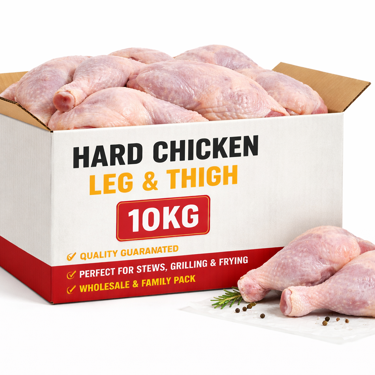 Frozen Hard Chicken Leg & Thigh - Buy Frozen meat, Fish & Poultry Online UK | 3SIEE Foods