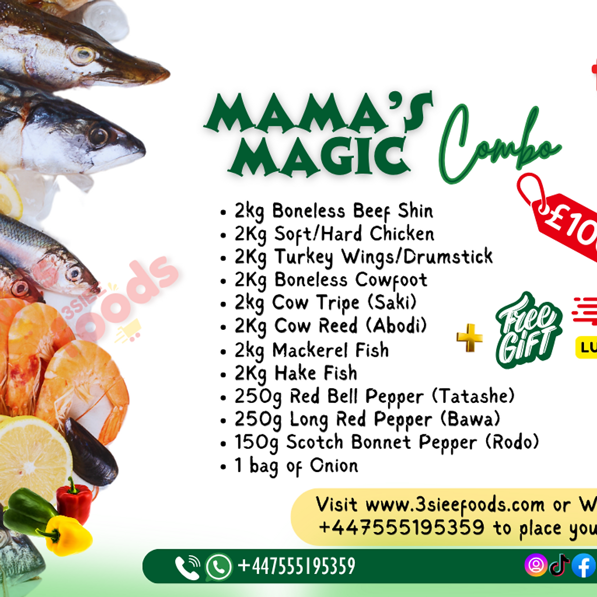Mama's magic combo - Buy Seasonings & Spices Online UK | 3SIEE Foods