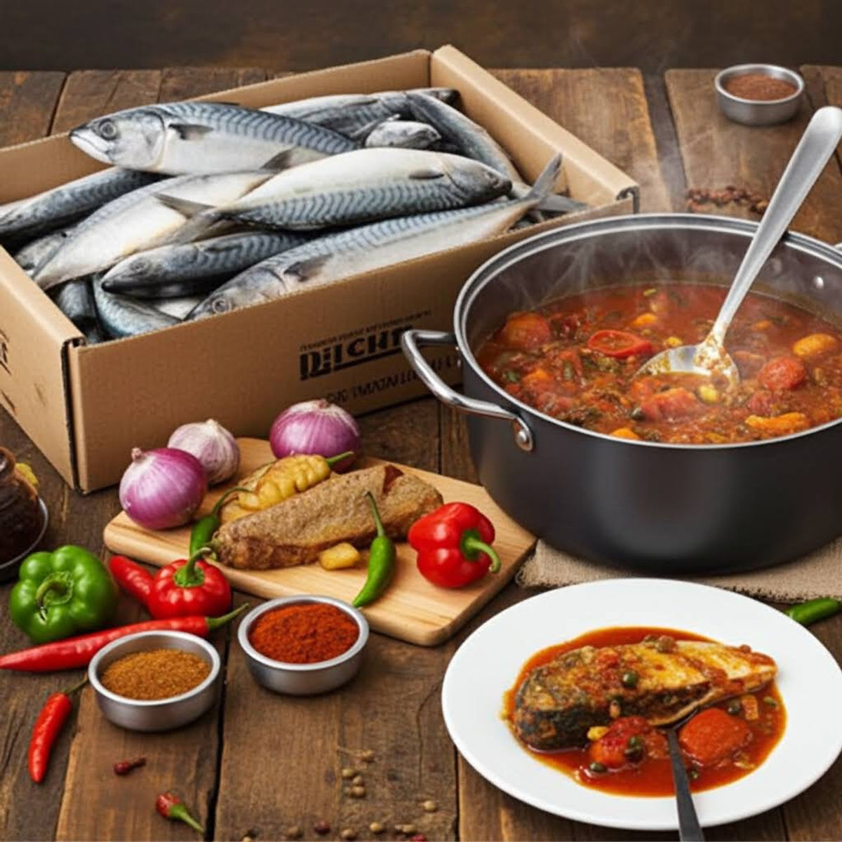 Frozen Mackerel Fish (400-600) - Buy Frozen meat, Fish & Poultry Online UK | 3SIEE Foods