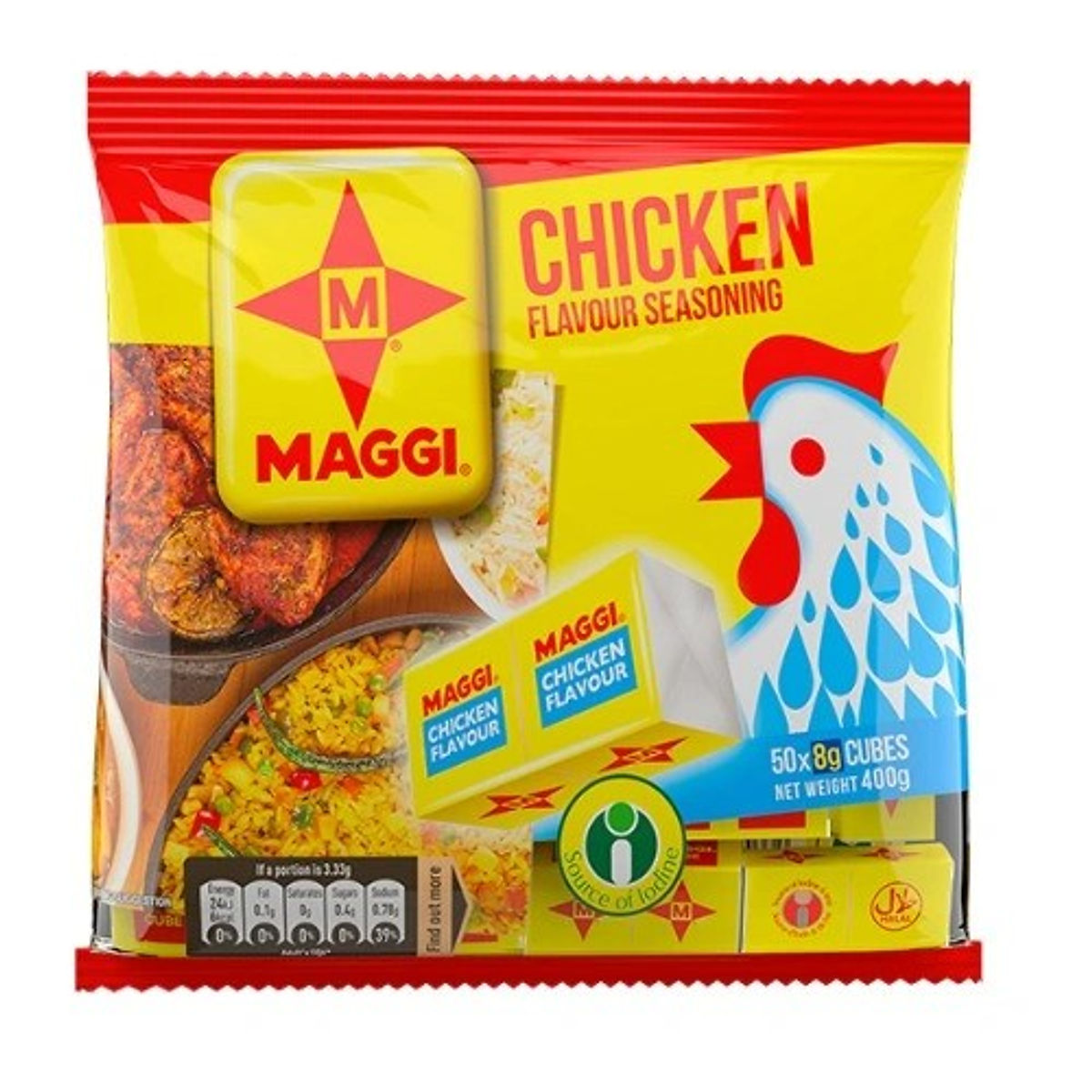 Maggi Chicken Flavour Seasoning - Buy Frozen meat, Fish & Poultry Online UK | 3SIEE Foods