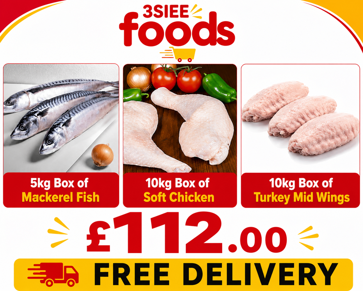 3SIEE Family Protein Box (Free Delivery) – Stock Your Freezer & Save - 3SIEE Foods