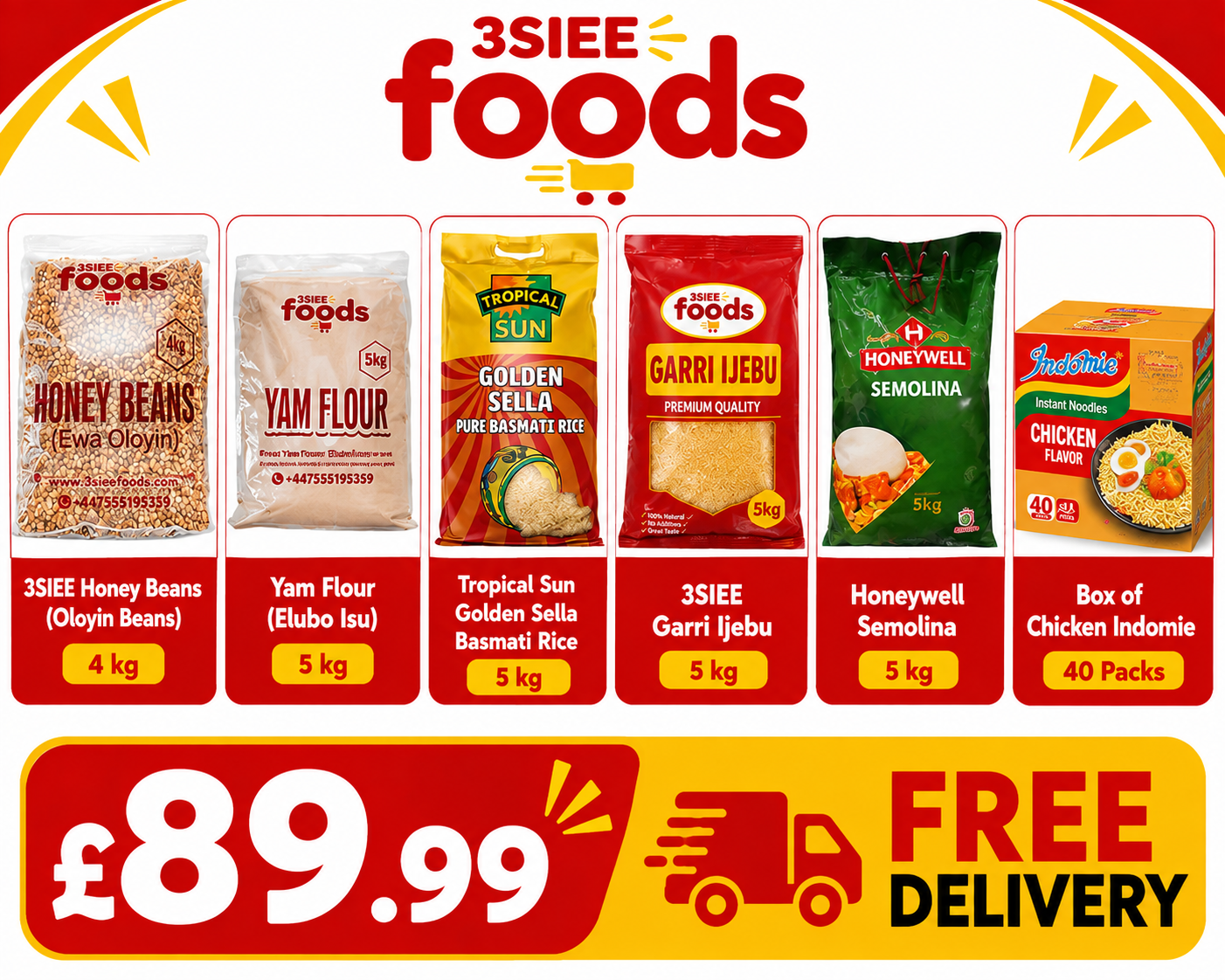 3SIEE Family Value Box (Free Delivery) - 3SIEE Foods