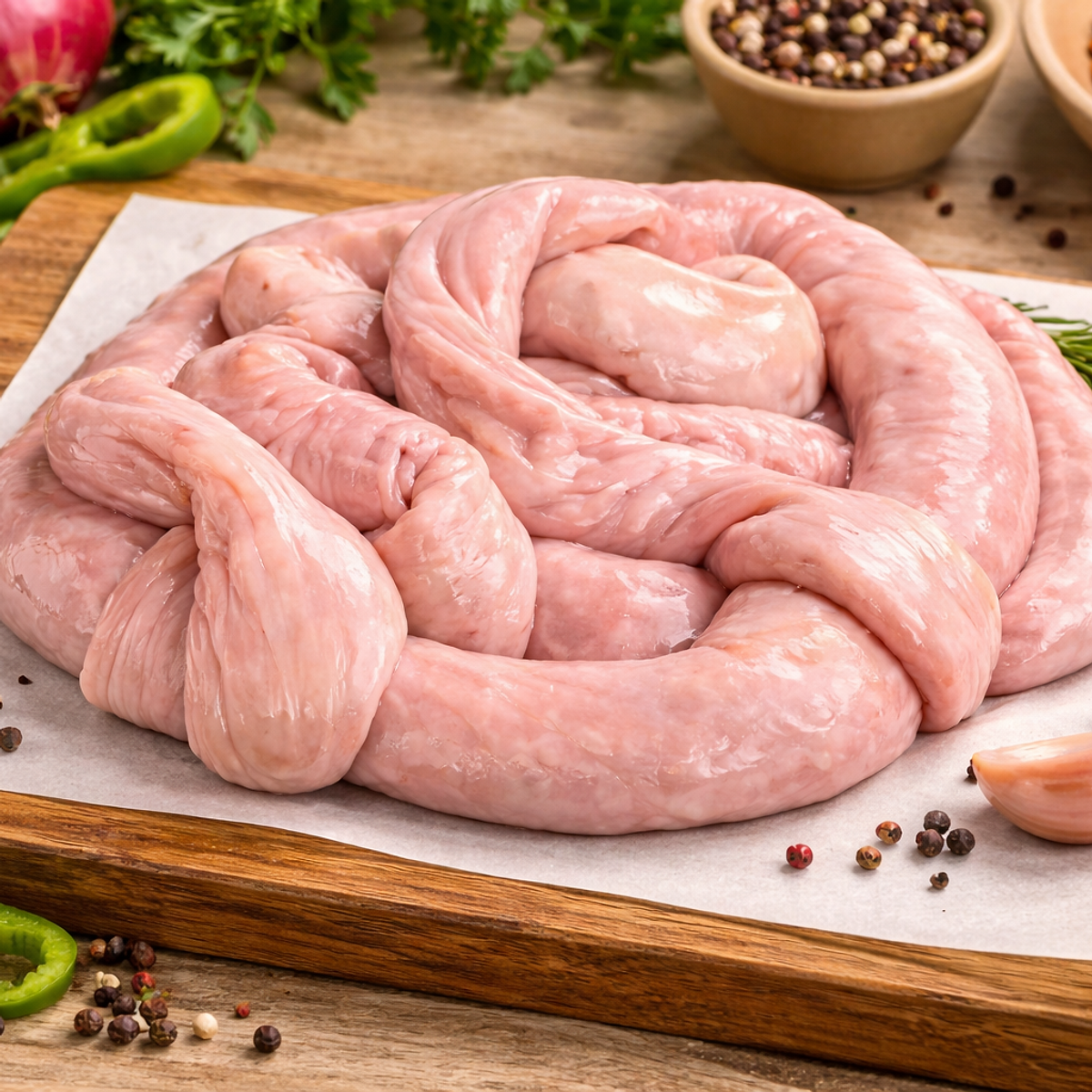 Frozen Cow Intestine (Roundabout) 500g - Buy Frozen meat, Fish & Poultry Online UK | 3SIEE Foods