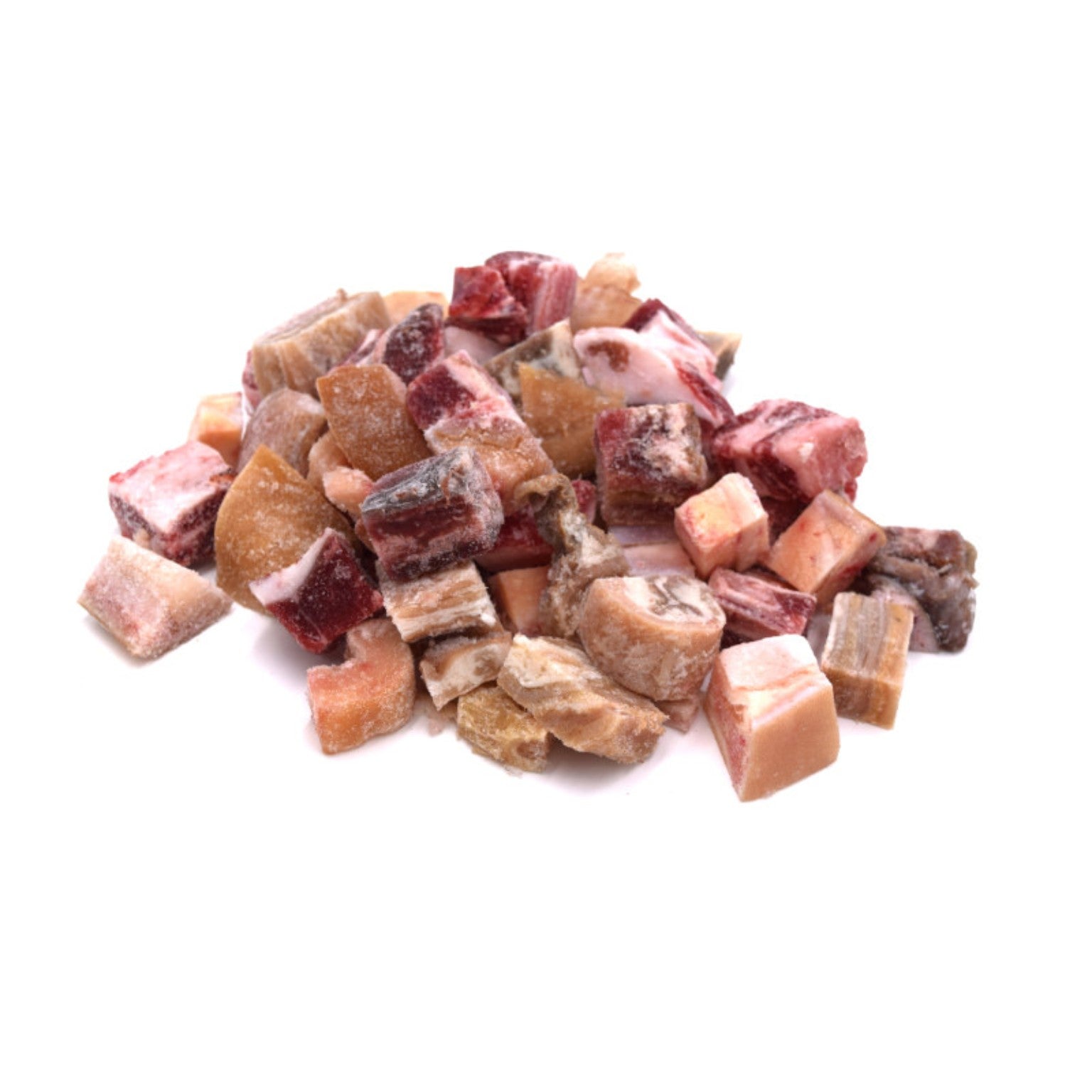 Frozen assorted peppersoup meat mix cut into cooking pieces, 1kg