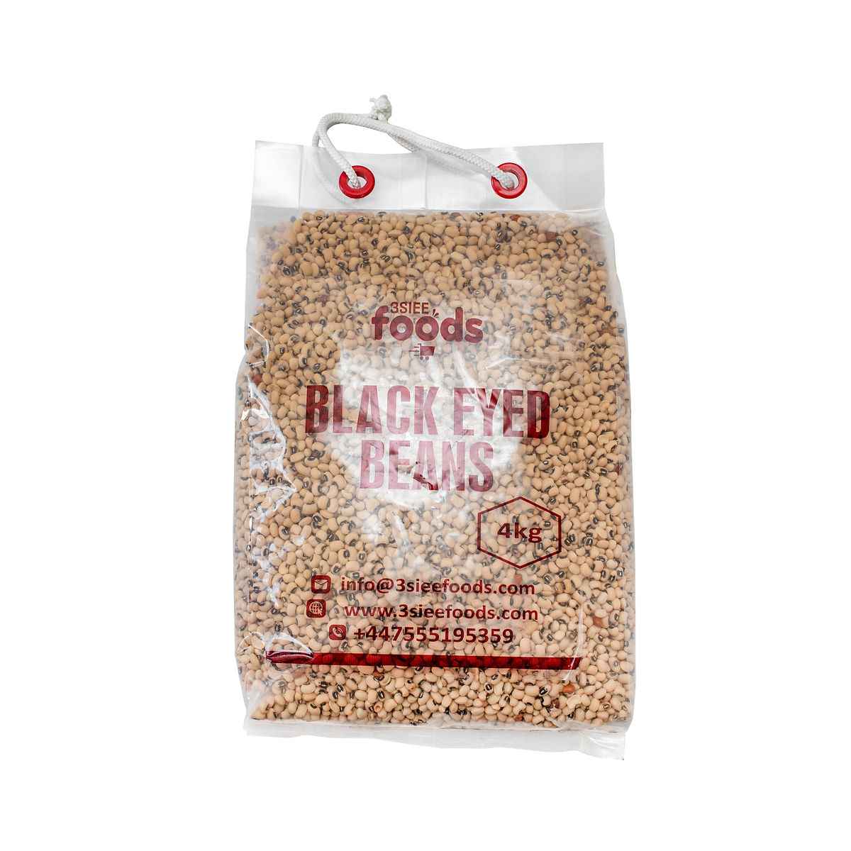 Black-Eyed Beans product pack from 3SIEE Foods UK
